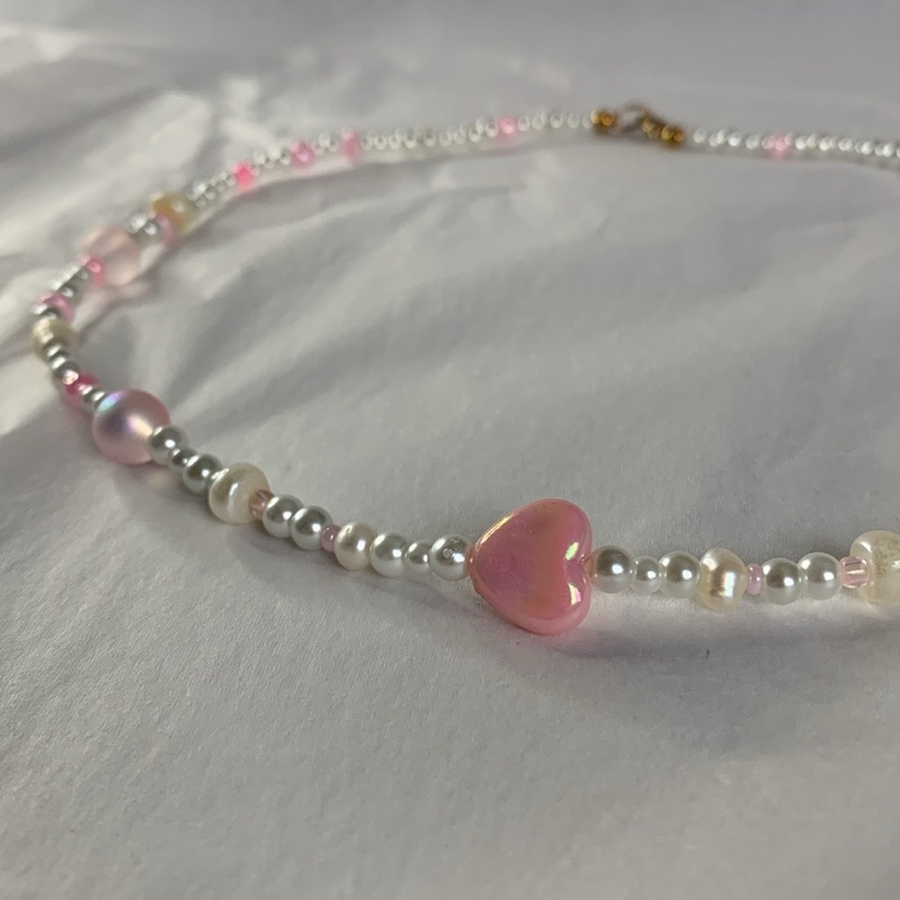 5/$20 (ENTIRE SHOP CLEARANCE) Cupid 💘 handmade necklace